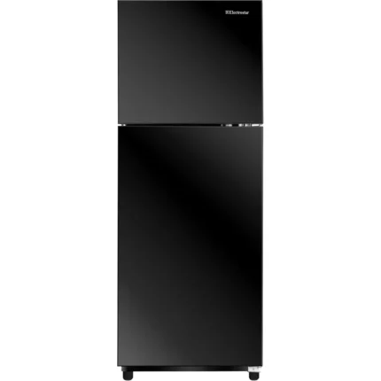 ثلاجة الكتروستار نوفروست، 330 لتر، 2 باب زجاج، أسود، LR330NGS00