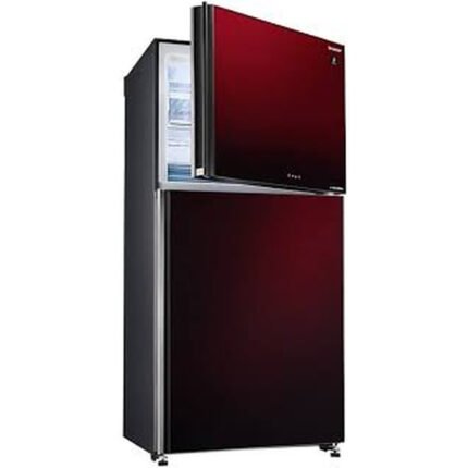 ثلاجة شارب انفرتر نوفروست 480 لتر أحمر SJ-GV63G-RD