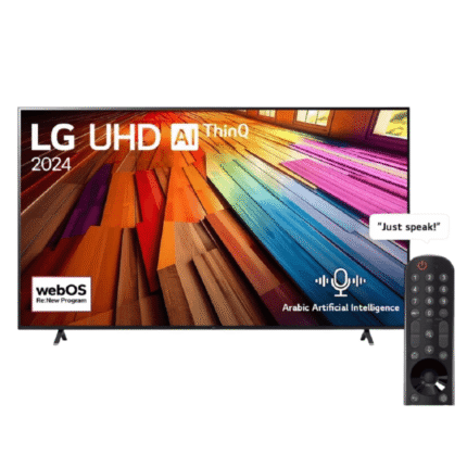 شاشة تلفزيون سمارت ال جى 65 بوصه LED، بدقة 4K UHD، بريسيفر داخلي - 65UT80006LA