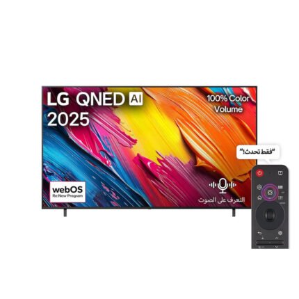 تلفزيون سمارت ال جي ، مقاس 86 بوصة ، QNED ، دقة 4K UHD ، بريسيفر داخلي - 86QNED70A6A