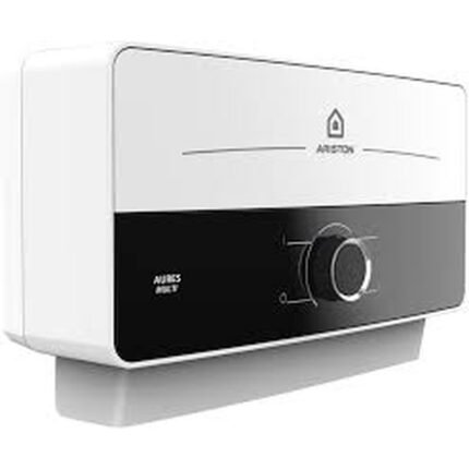 Ariston سخان مياه فوري 10.5 كيلوواط - أبيض / أسود - AURES M10.5-SAU