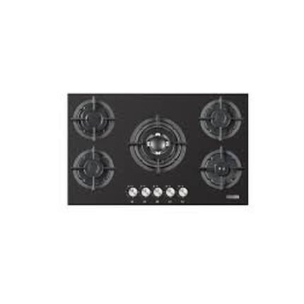 مسطح غاز مدمج ستار ماكس 90 سم - 5 شعلات - أسود -SM-90T-HOB-GB
