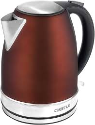 Castle كاسل ماكينة صنع الساندويتشات 750 وات بهيكل من الستانلس ستيل مصنوع من مواد غير لاصقة، مقاس 23 سم * 13 سم - SMS1850